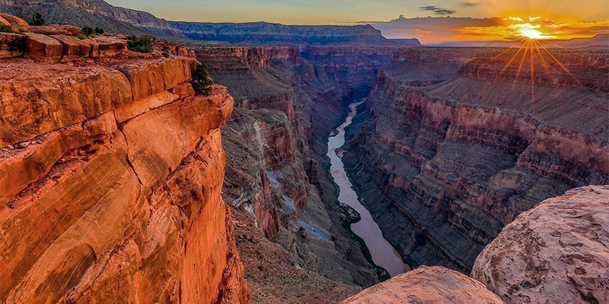 Sunrise at the South Rim, Grand Canyon, USA