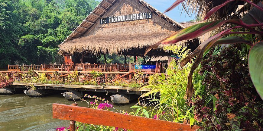 Facade of River Kwai Jungle Rafts